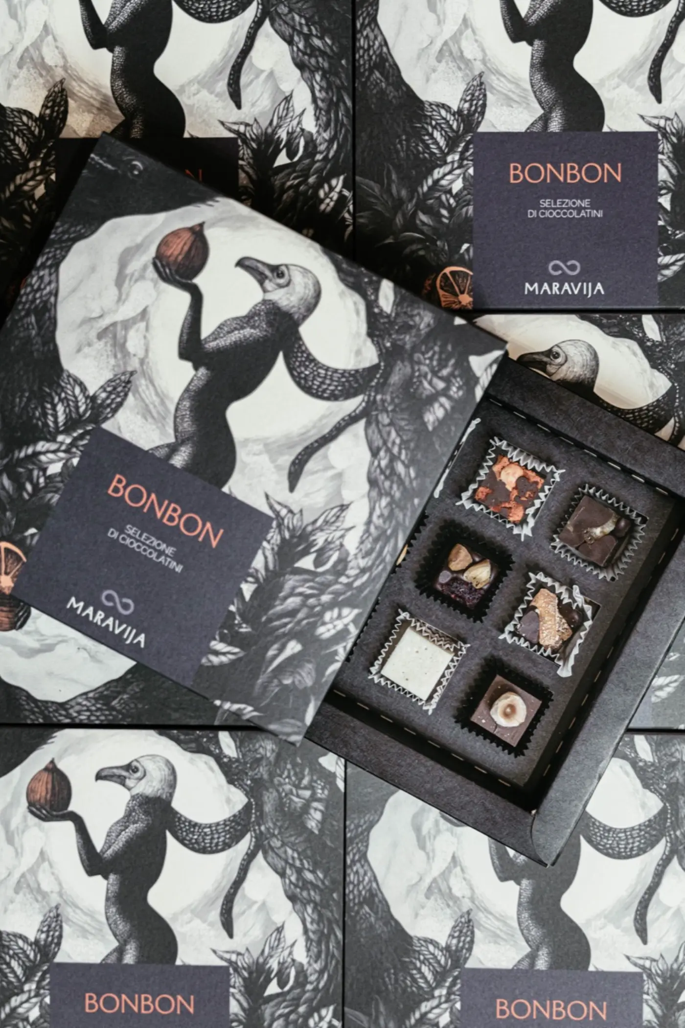 Scatole di bonbon Maravija