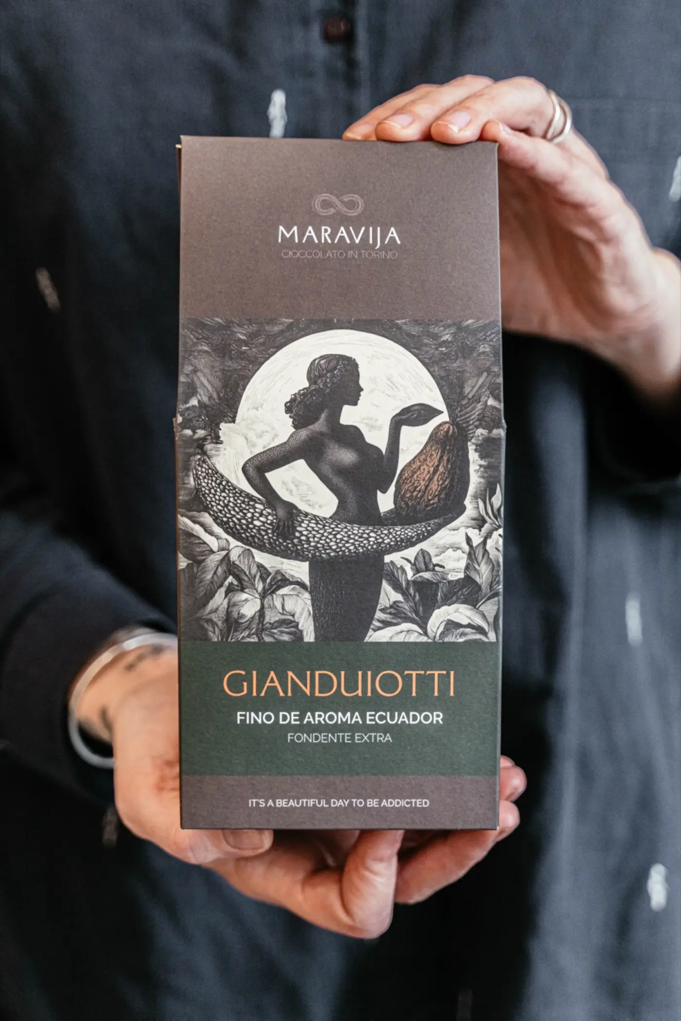 Scatola di gianduiotti Maravija